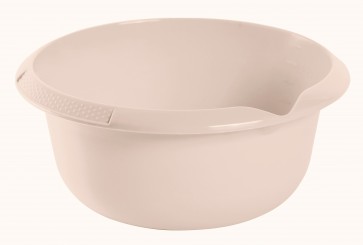 Kulatá miska s výlevkou, krémová, Ø 20 cm   POSLEDNÍCH 5 KS