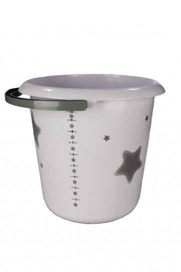 Plastový kbelík Fashion "Hvězda", 30x28 cm, Objem 10l