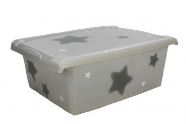 Plastový box Fashion, "Hvězda", 39x29x14cm   POSLEDNÍ 3 KS