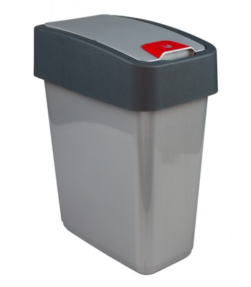 Odpadkový koš "Magne" 25 l, stříbrný   POSLEDNÍ 3 KS