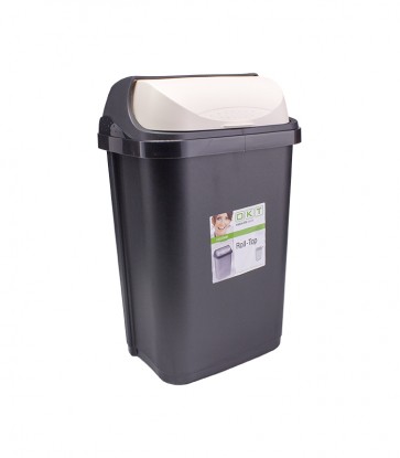 Odpadkový koš "Roll-Top" 25 l, grafit   POSLEDNÍ 4 KS