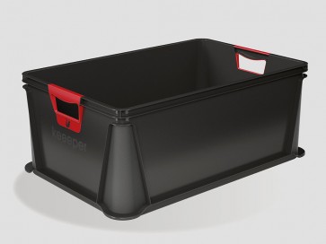 Plastový box Eurobox 45 l, grafit - POSLEDNÍ 2 KS