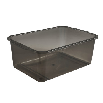 Plastový box Magic, velký, šedoprůhledný
