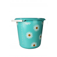 Plastový kbelík Fashion "Kopretina", 30x28 cm, Objem 10l   POSLEDNÍ 1 KS