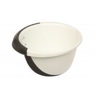 Mísa DELUXE, 3,5l, bílo-grafitová   POSLEDNÍ 3 KS