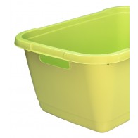 Koš na prádlo 52l, zelený - POSLEDNÍ 2 KS