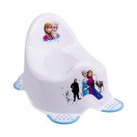 Dětský nočník v bílém provedení s motivem Frozen - 38x27x24 cm