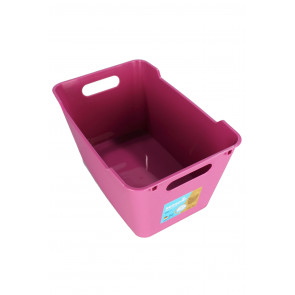 Plastový box LOFT 6 l, růžový,  29,5x19x15 cm 