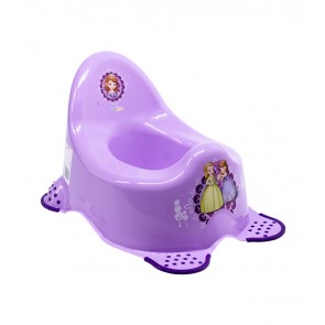 Dětský nočník ve fialovém provedení s motivem "Sofia the First" - 38x27x24 cm - POSLEDNÍ KUS
