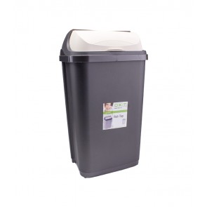 Odpadkový koš "Roll-Top" 50 l, grafit   POSLEDNÍCH 19 KS