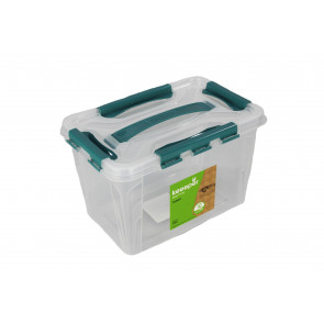 Plastový Clipp box, 15,3 l , průhledný , 39x29x18cm - POSLEDNÍCH 6 KS