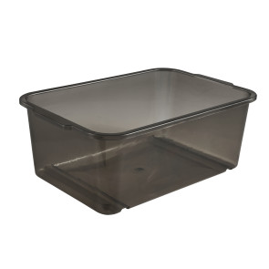 Plastový box Magic, velký, šedoprůhledný