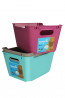 Plastový box LOFT 1,8 l, růžový, 19,5x14x10 cm