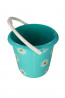 Plastový kbelík Fashion "Kopretina", 30x28 cm, Objem 10l.