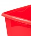 Plastový box Colours, 30 l, červený s víkem - POSLEDNÍCH 7 KS