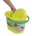 Kyblík na pleny ve světle zelené barvě s motivem Funny Farm - 37x26,5x26 cm   POSLEDNÍ 3 KS