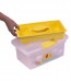 Cestovní box v žluto medové barvě s motivem Medvídka Pú - 40x24x21 cm - POSLEDNÍ 4 KS