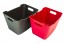 Plastový box LOFT 6 l, tmavě červený, 29,5x19x15 cm. - POSLEDNÍ 2 KS